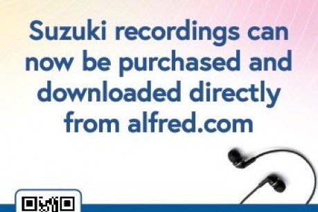 Suzuki Audio Downloads now available!