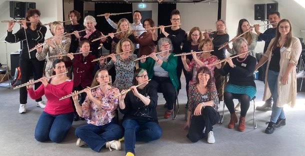 Flute Teachers inspired by Workshop!