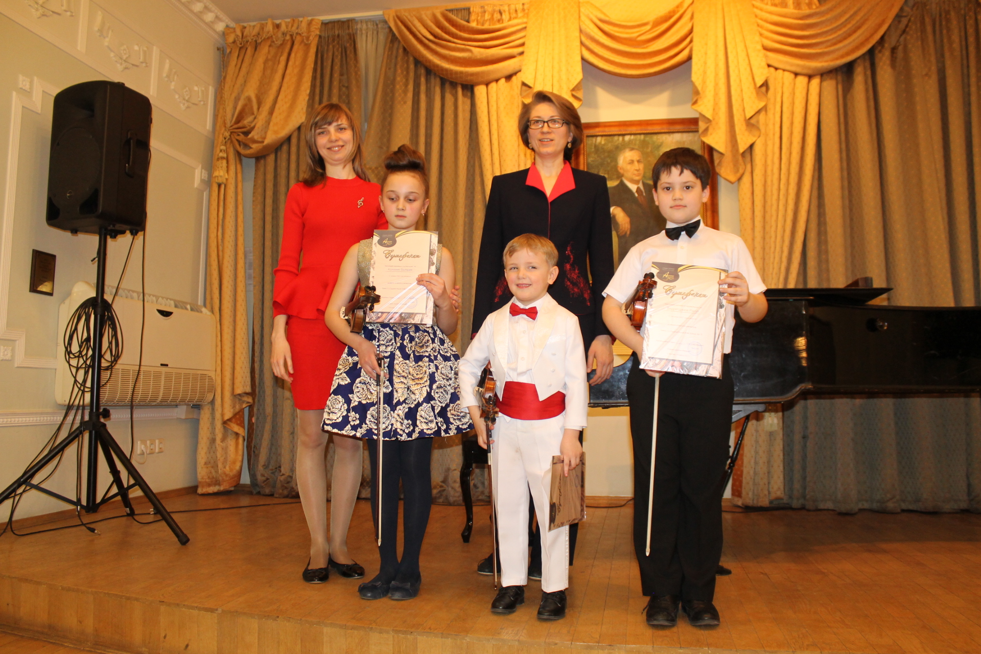 First SUZUKI™  Violin Graduation Concert Moscow, RUSSIA