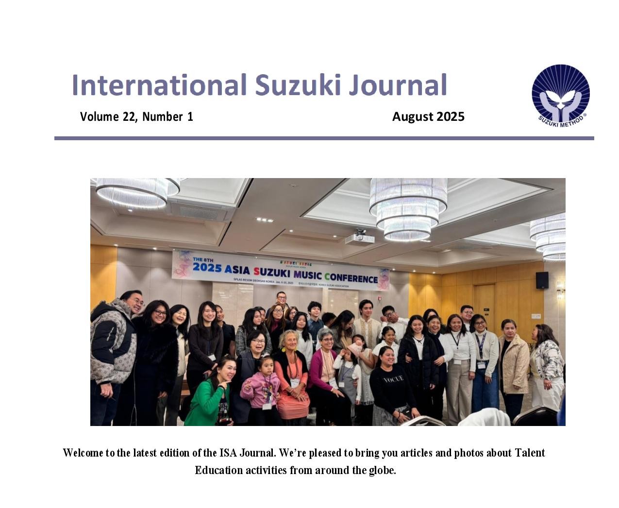 ISA Journal August 2025 out now!