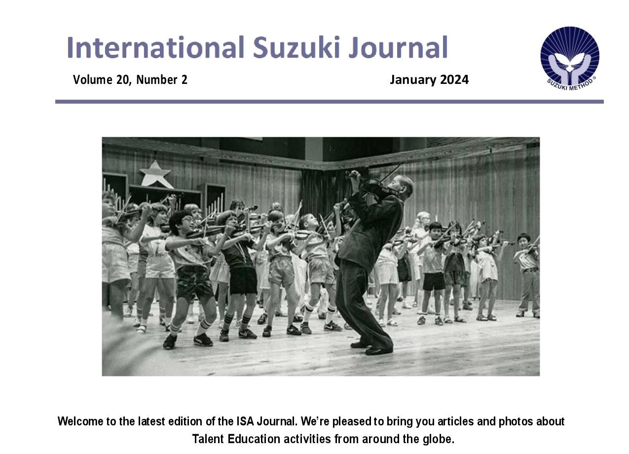 Out now! ISA Journal January 2024