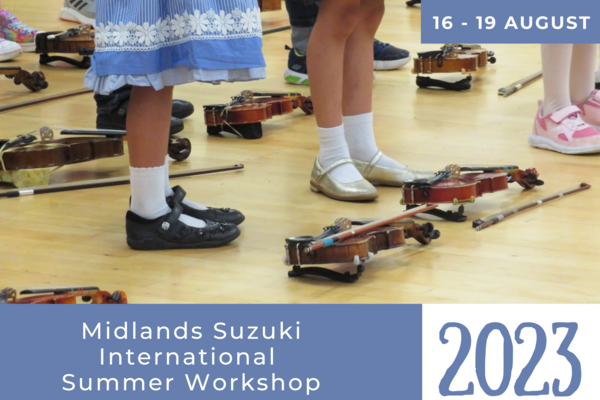Midlands Suzuki Summer Workshop 2023 UK