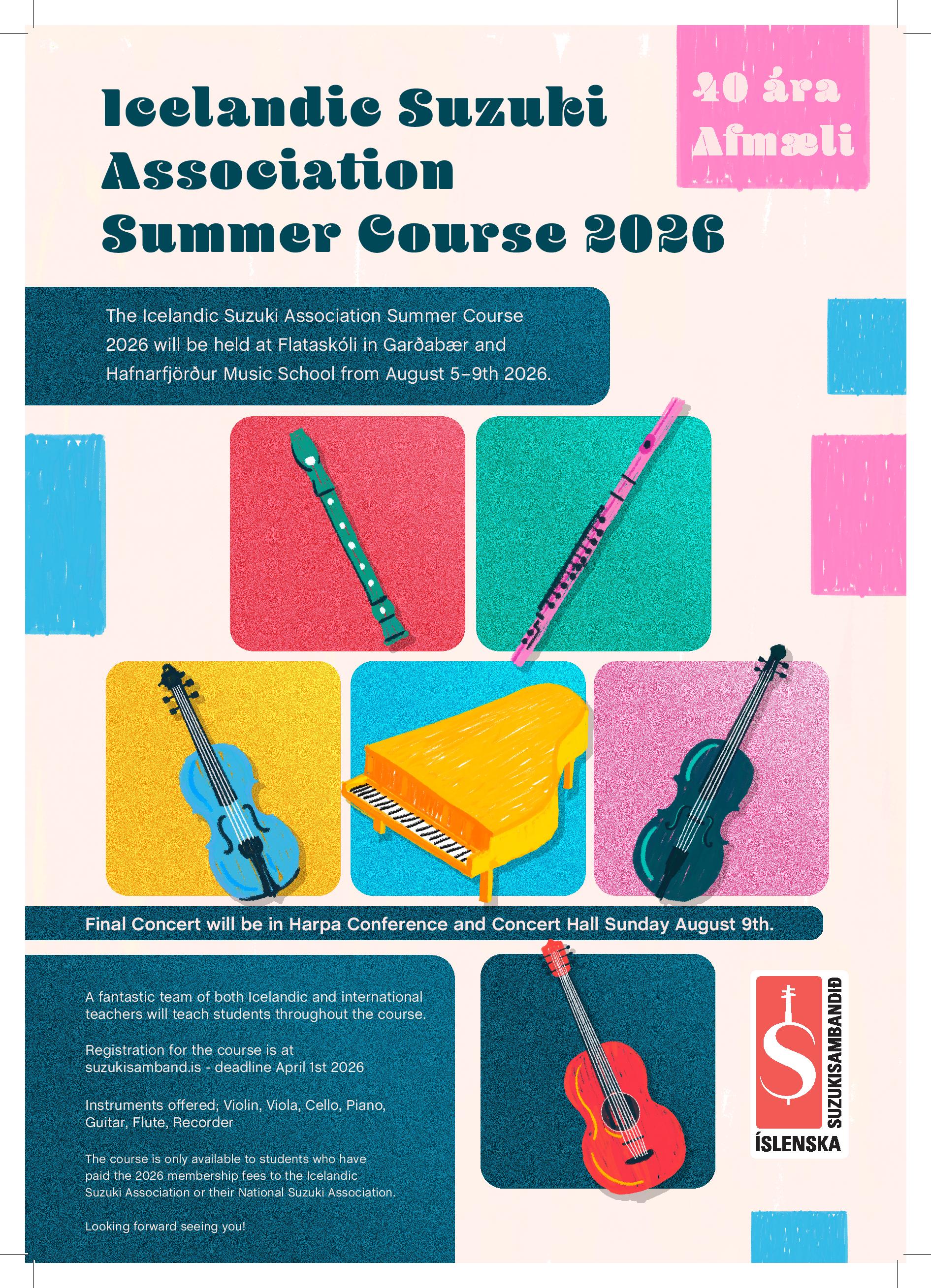 SUZUKI™ Summer Course ICELAND