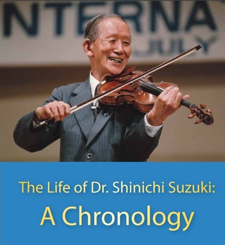 Life of Dr Shinichi Suzuki: A Chronology
