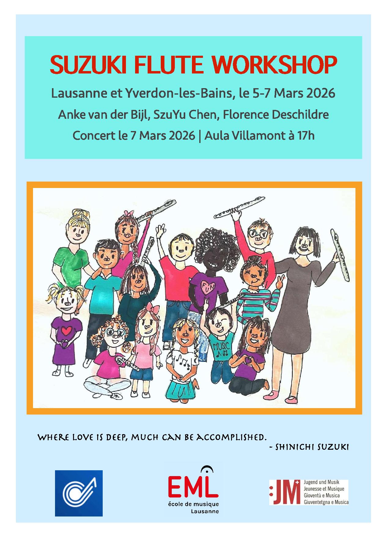 SUZUKI™ Flute Workshop SWITZERLAND