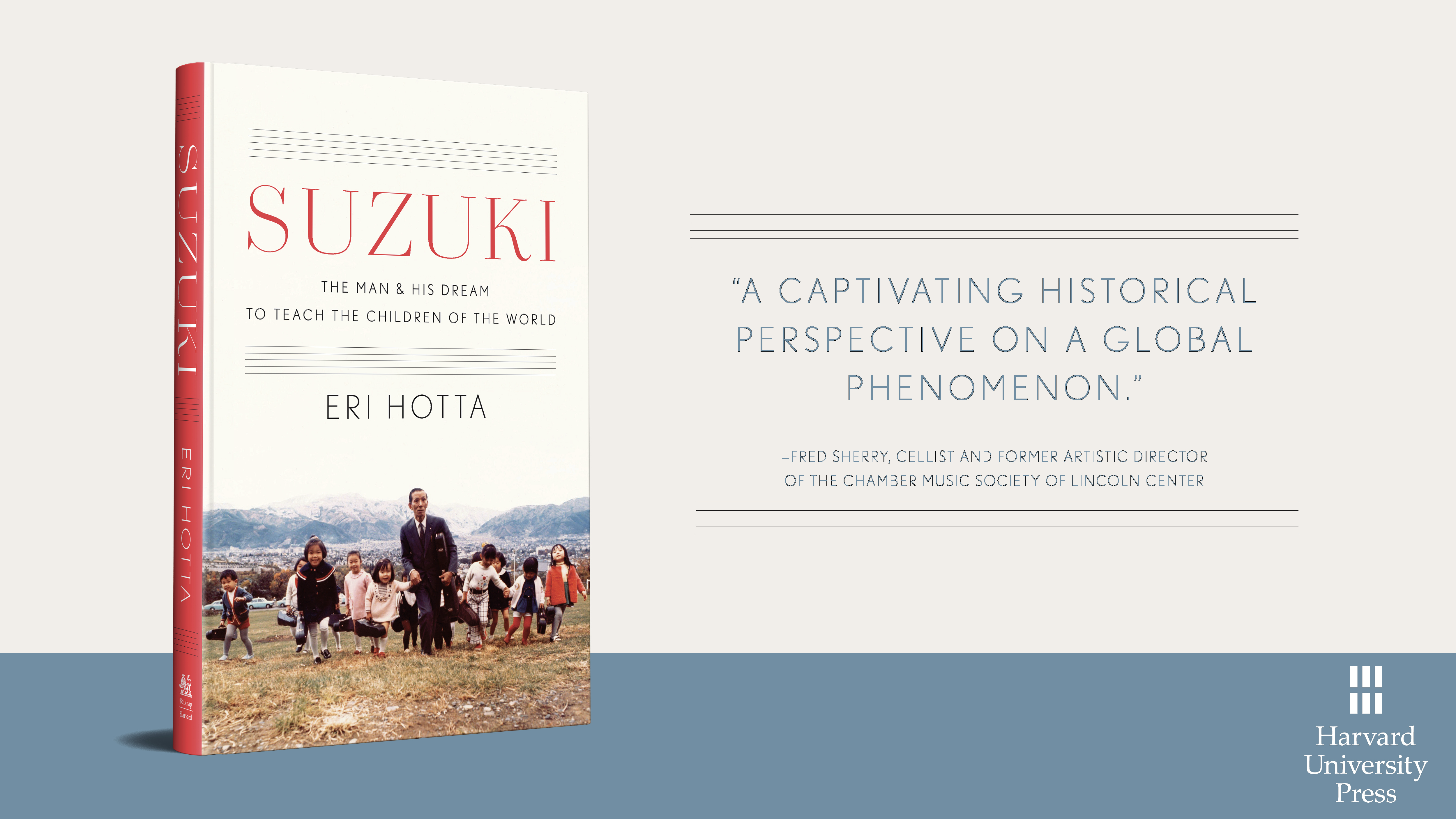 Suzuki: The Man & His Dream to Teach the Children of the World by Eri Hotta