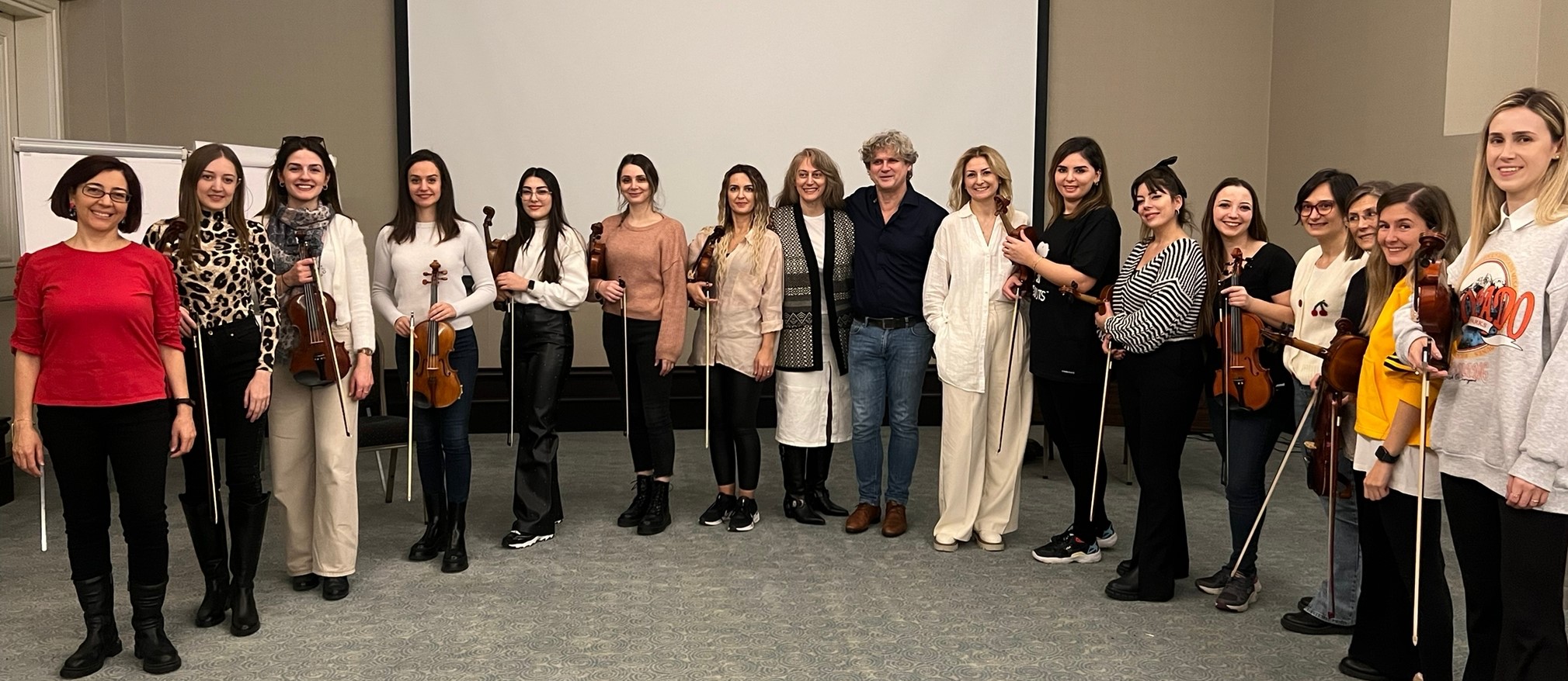 Teachers welcome return of Violin Teacher Training TURKIYE