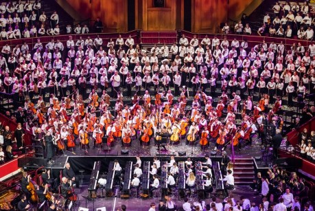 The miracle of thousands of children playing together - Royal Albert Hall Concert UK